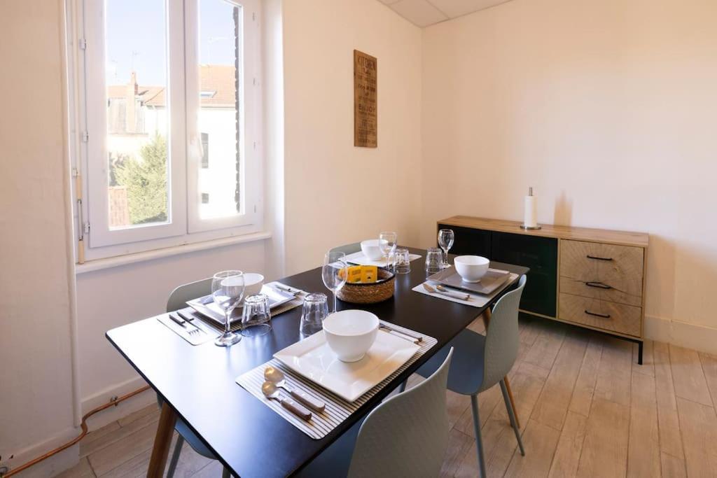 Le Cosy C - T2 Tout Equipe - Centre-Ville Gare Montlucon Luaran gambar